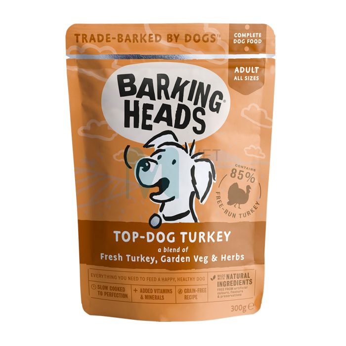 BH KOERA EINEKOTIKE TOP DOG TURKEY 300G