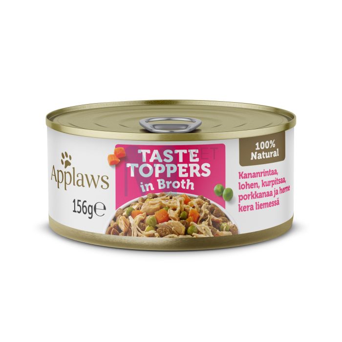 APPLAWS KOERA KONSERV TT KANA/LÕHE/KÖÖGIVILI PULJONGIS 156G