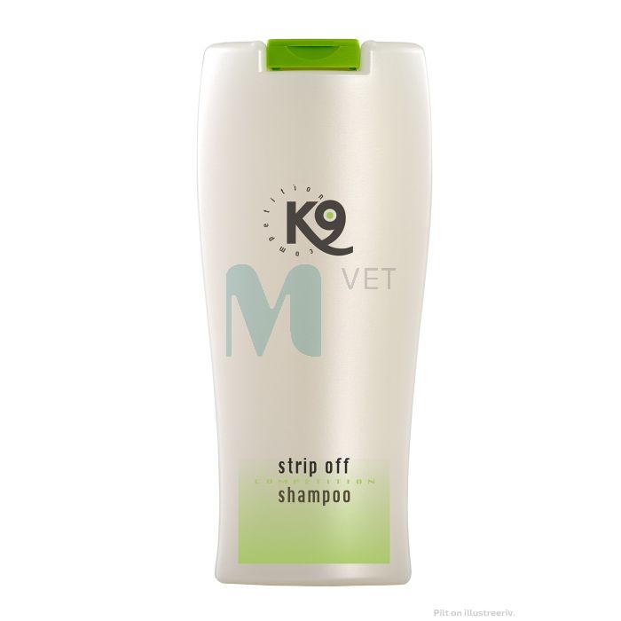K9 STRIP OFF SÜGAVPUHASTAV ŠAMPOON 300ML
