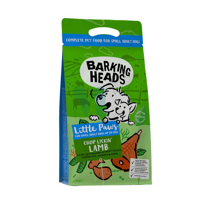 BH KOERA TÄISSÖÖT CHOP LICKIN LAMB VÄIKE TÕUG 1,5KG #