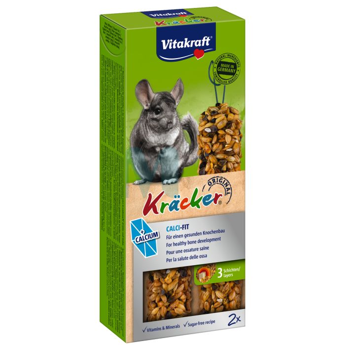VITAKRAFT TŠINTŠILJA MAIUS KRÄCKER CALCI FIT N2