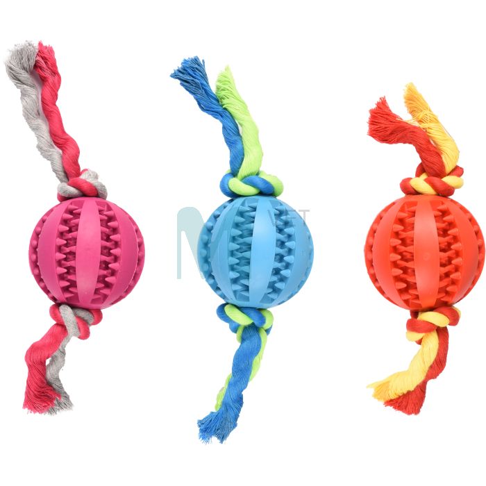 FLAMINGO KOERA MÄNGUASI HAMMASTE PUHASTUSEKS PALL 23CM
