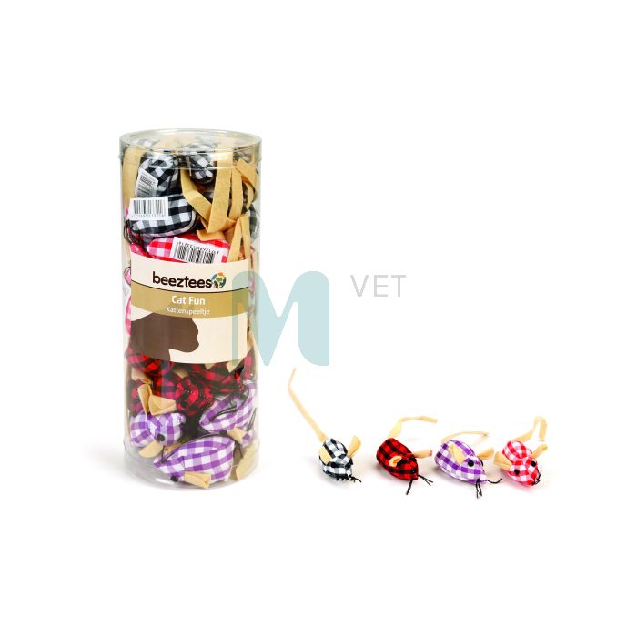 BEEZTEES KASSI MÄNGUASI HIIR RUUDULINE 4CM N1