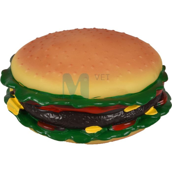 FLAMINGO KOERA MÄNGUASI HAMBURGER SUUR 15X15X6CM