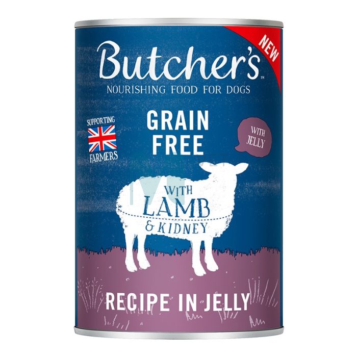 BUTCHERS KOERA KONSERV ORIGINAL LAMMAS 400G