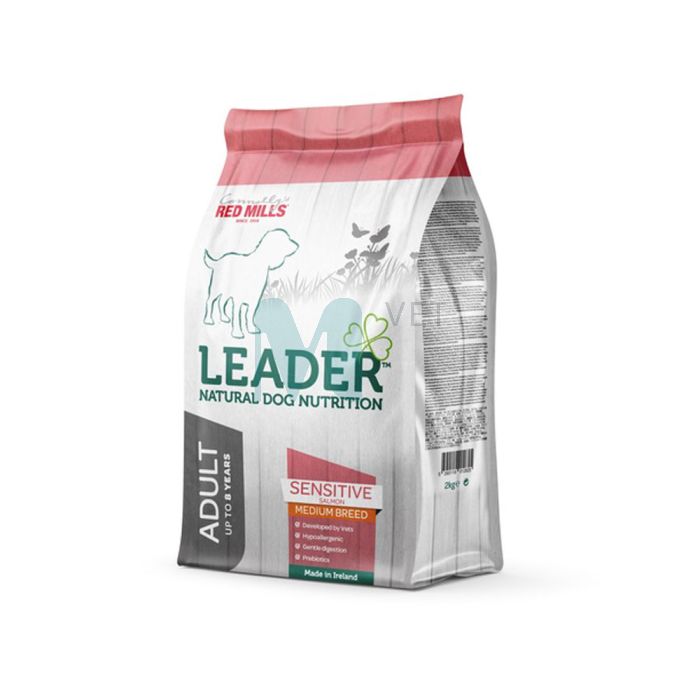 LEADER KOERA TÄISSÖÖT SENSITIVE LÕHE KESKMINE TÕUG 2KG
