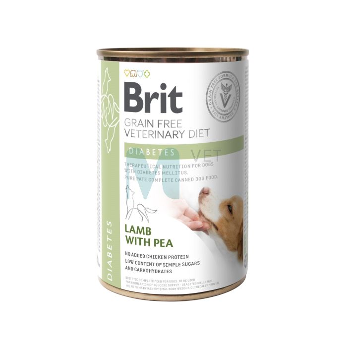 BRIT GF KOERA KONSERV DIABETES 400G #