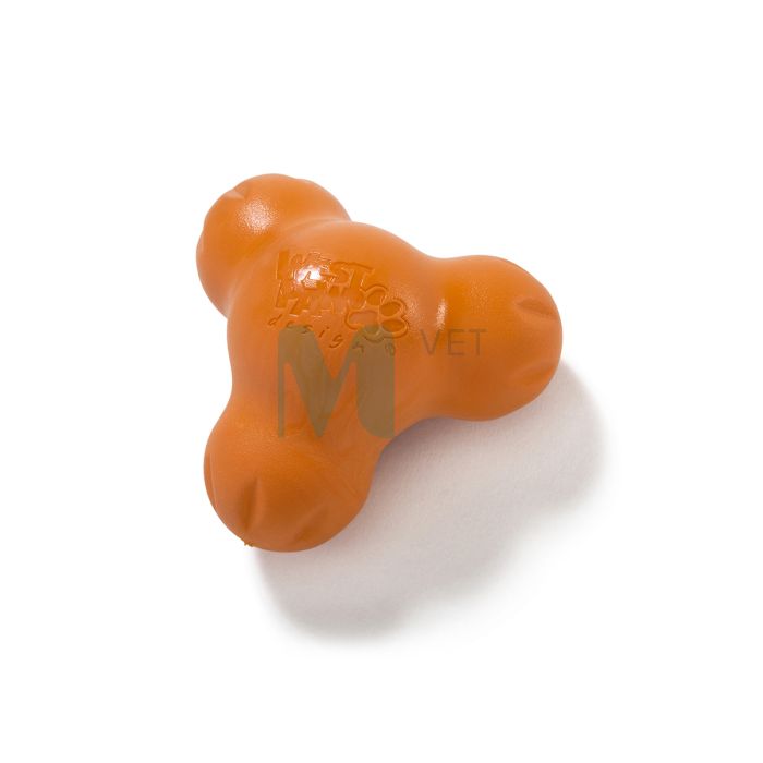 WEST PAW KOERA MÄNGUASI TUX S 10CM ORANZ #
