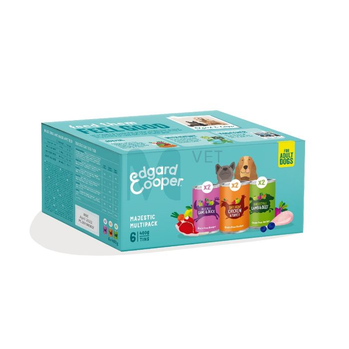 EDGARD COOPER KOERA KONSERV MULTIPAKK 400G N6