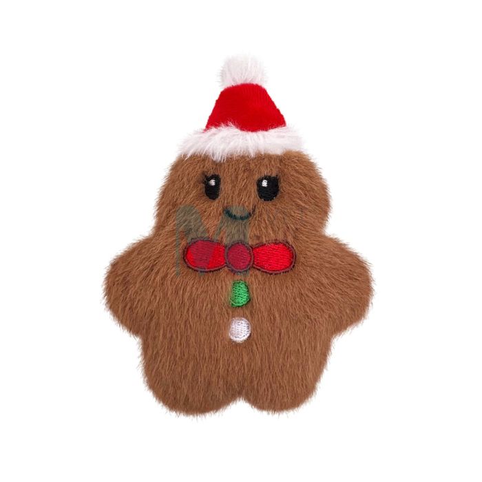 KONG HOLIDAY SNUZZLES MINI GINGERBREAD XS KOERA MÄNGUASI
