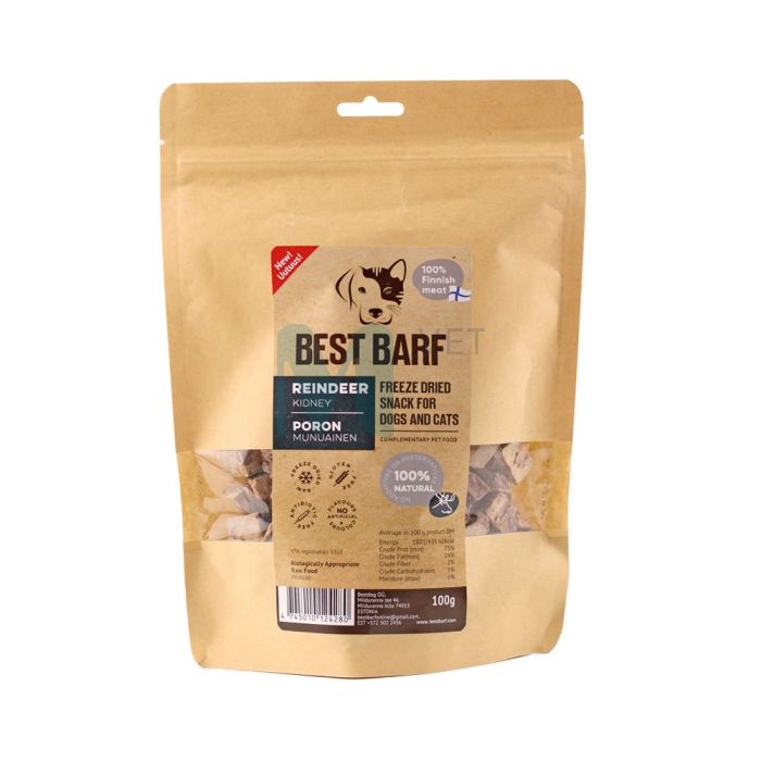 BEST BARF KÜLMKUIVATATUD MAIUS PÕHJAPÕDRA NEER 100G #