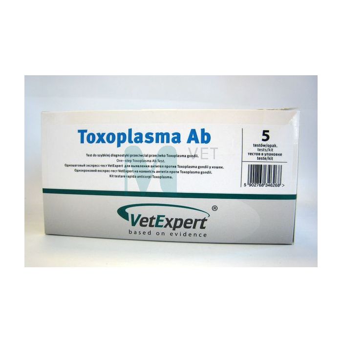 VETEXPERT TEST RAPID TOXOPLASMA AB N5