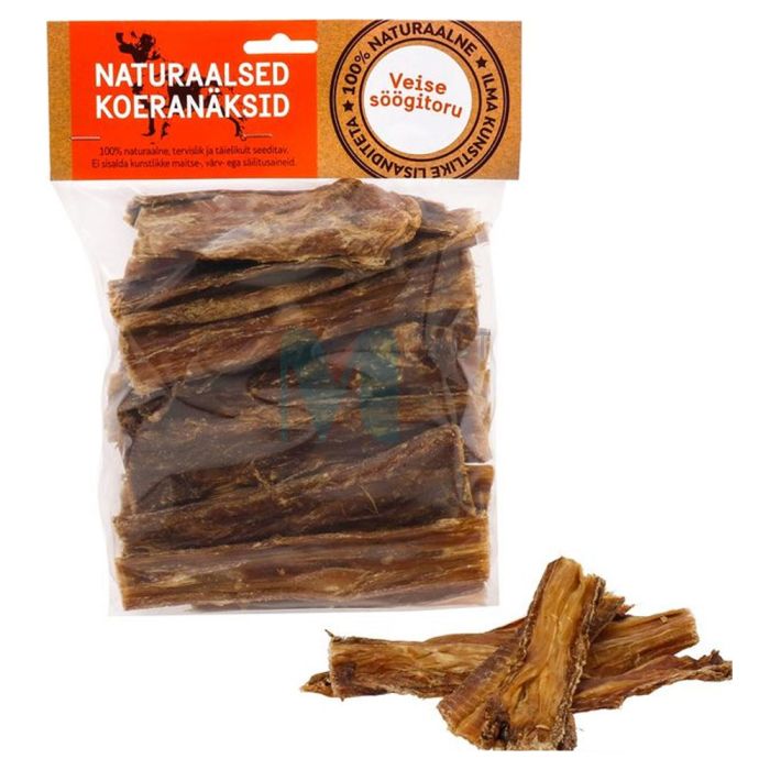 NATURAALNE KOERA MAIUS VEISE SÖÖGITORU 15CM 200G