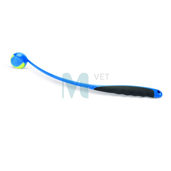BEEZTEES KOERA MÄNGUASI TENNISEPALLI HEITJA FETCH 62CM SININE