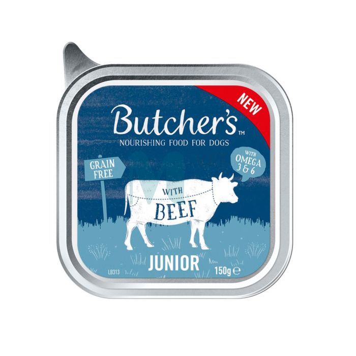 BUTCHERS KOERA PASTEET JUUNIOR ORIGINAL VEIS 150G #