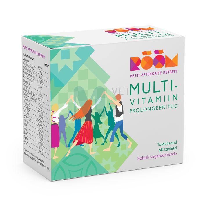 RÕÕM MULTIVITAMIIN PROLONGEERITUD TBL N60