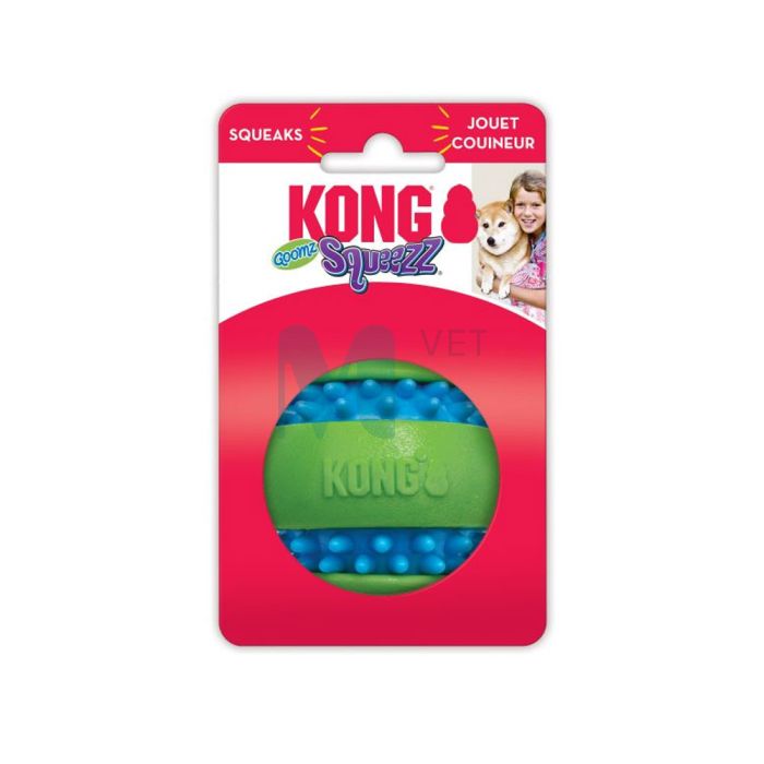 KONG SQUEEZZ GOOMZ KOERA MÄNGUASI PALL M #