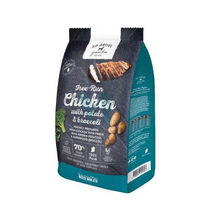 GO NATIVE KOERA TÄISSÖÖT KANA/KARTUL/BROKOLI 800G