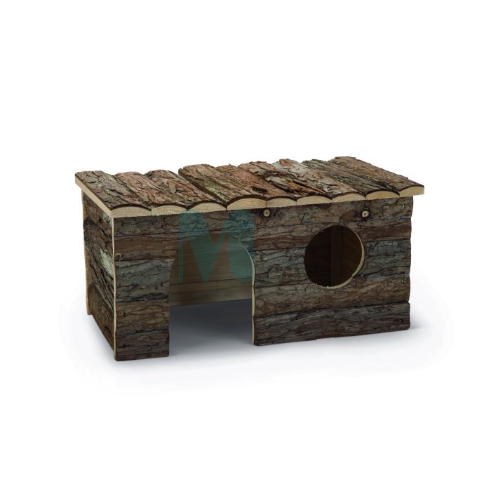 BEEZTEES NÄRILISTE MAJA FOREST LOG-CABIN ROYAL 40X23X20CM