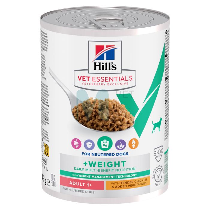 HILLS VE KOERA KONSERV MB KANA+WEIGHT 363G