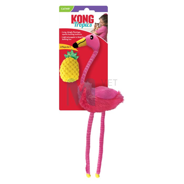 KONG TROPICS FLAMINGO 2IN1 KASSI MÄNGUASI #