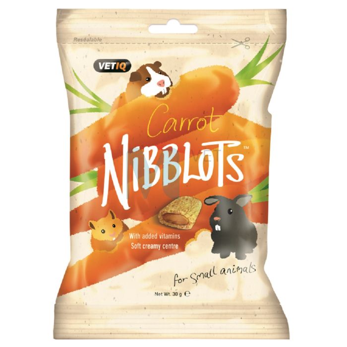 VETIQ VÄIKELOOMA MAIUS NIBBLOTS CARROT 30G