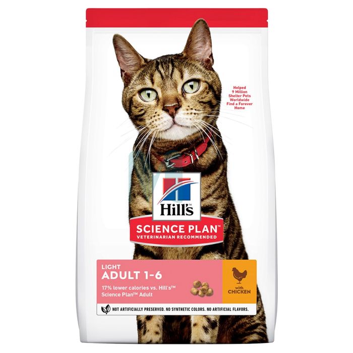 HILLS KASSI TÄISSÖÖT LIGHT KANA 10KG