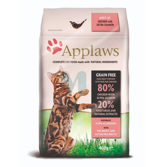 APPLAWS KASSI TÄISSÖÖT KANA/LÕHE 0,4KG