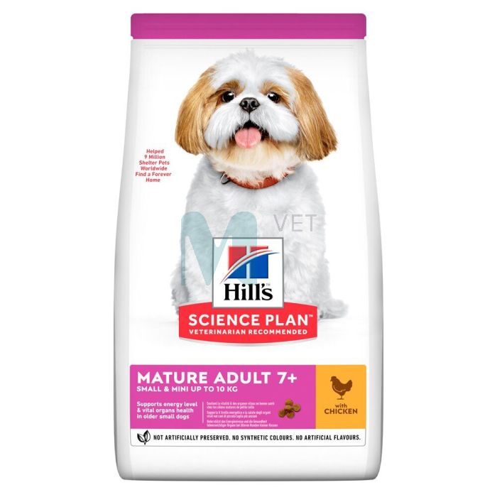 HILLS KOERA TÄISSÖÖT SMALL&MINI MATURE 7+ KANA 300G