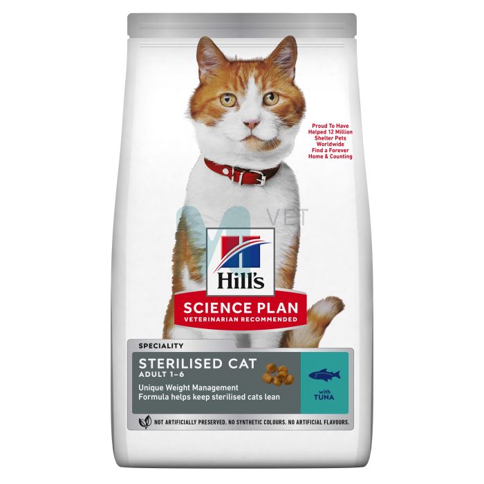 HILLS KASSI TÄISSÖÖT STERIL.YOUNG TUUNIKALA 1,5KG #