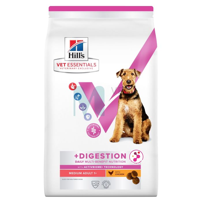 HILLS VE KOERA TÄISSÖÖT MB MEDIUM+DIGESTION KANA 2KG