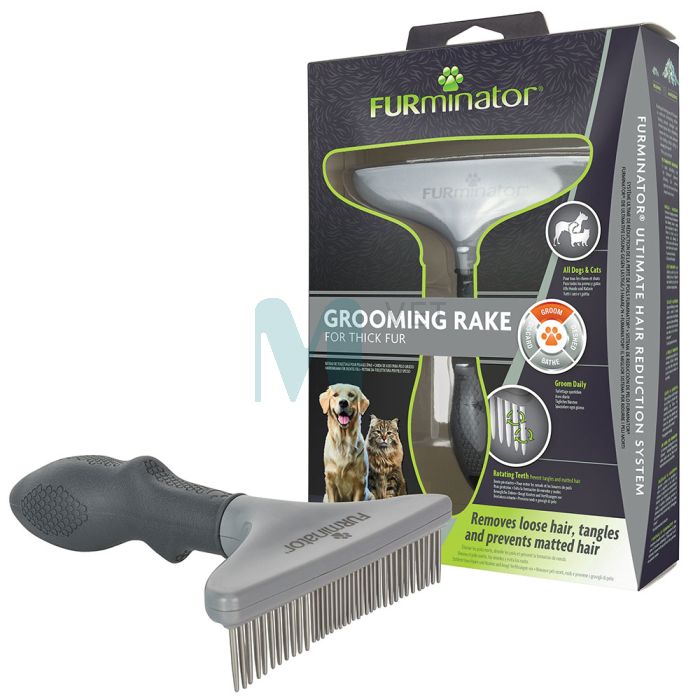 FURMINATOR PÖÖRLEVATE PIIDEGA KAMM