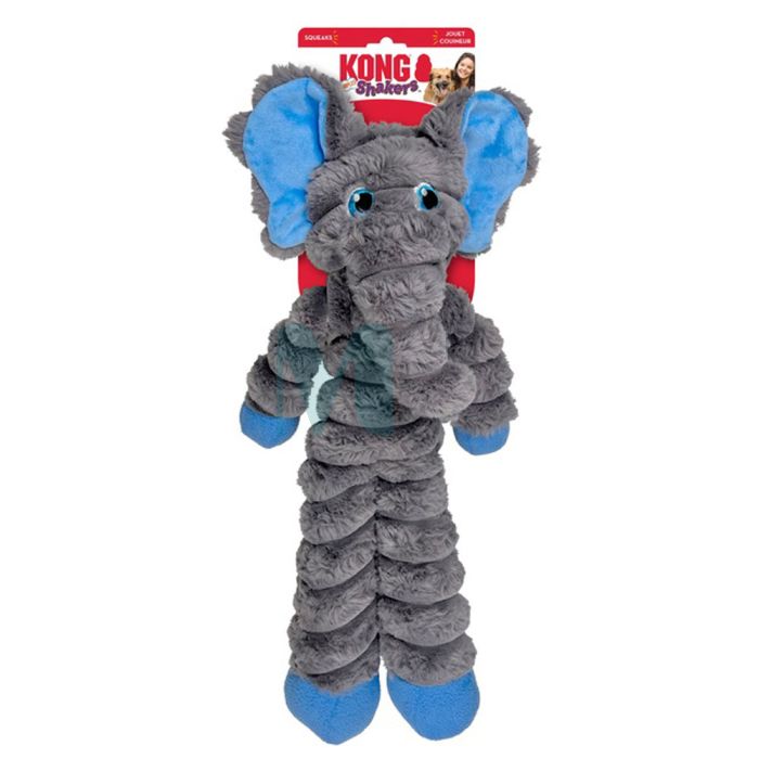 KONG SHAKERS CRUMPLES ELEPHANT KOERA MÄNGUASI XL