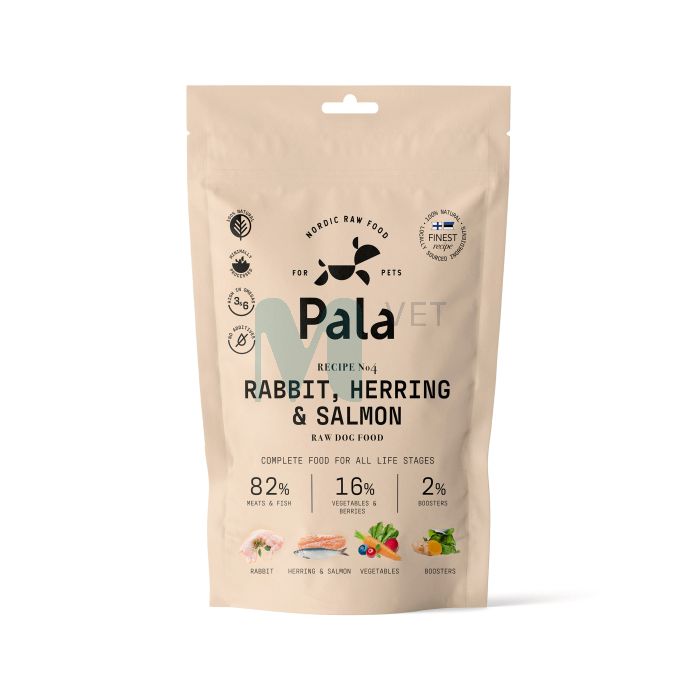 PALA KOERA TOORTOIT JÄNES/HEERINGAS/LÕHE 100G