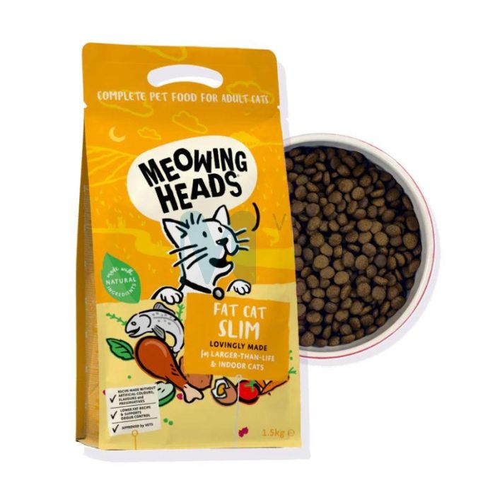 MH KASSI TÄISSÖÖT FAT CAT SLIM KANA/LÕHE 1,5KG