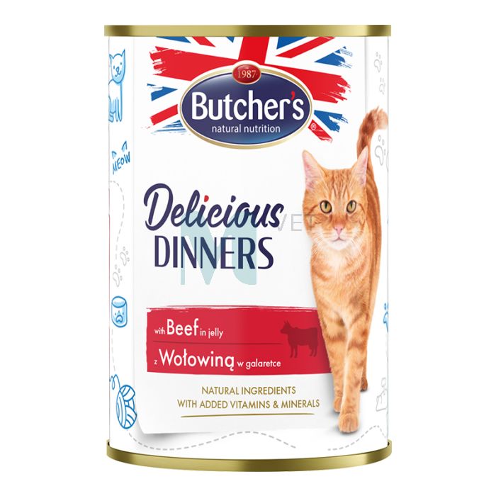 BUTCHERS KASSI KONSERV DELIC.DINNER VEIS 400G