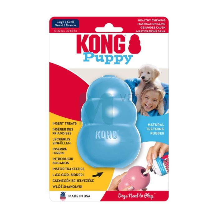 KONG PUPPY KUTSIKA MÄNGUASI TÄIDETAV L