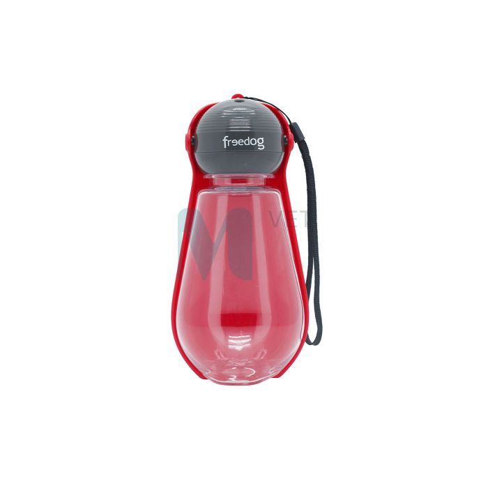FREEDOG KOERA VEEPUDEL OVI 400ML PUNANE