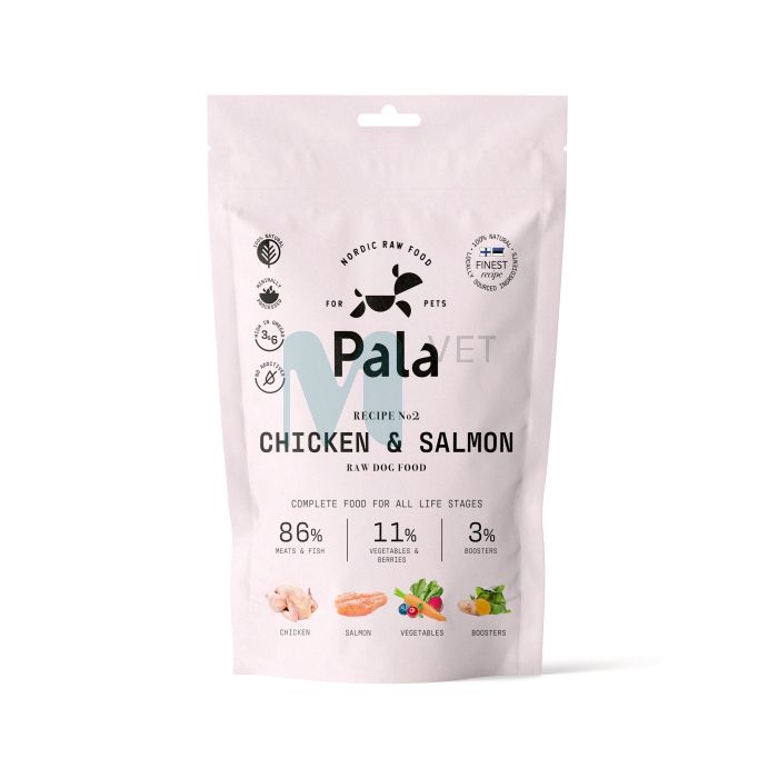 PALA KOERA TOORTOIT KANA/LÕHE 100G