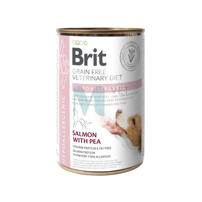BRIT GF KOERA KONSERV HYPOALLERGENIC 400G #