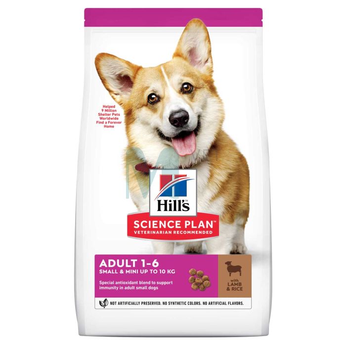 HILLS KOERA TÄISSÖÖT SMALL&MINI LAMMAS/RIIS 1,5KG
