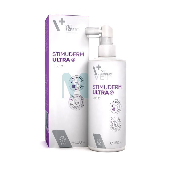 VETEXPERT STIMUDERM ULTRA SEERUM KOERTELE 150ML