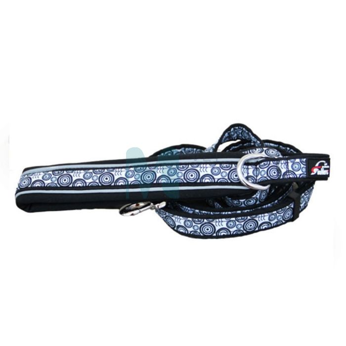 FINNERO KOERA JALUTUSRIHM OCEAN SPORT REGULEERITAV 110-185CM MUST #