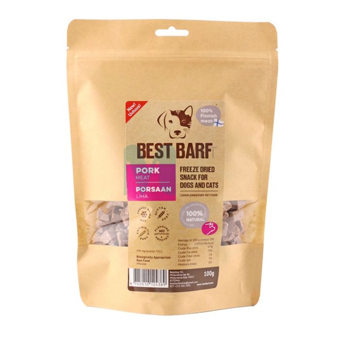 BEST BARF KÜLMKUIVATATUD MAIUS SEALIHA 100G #