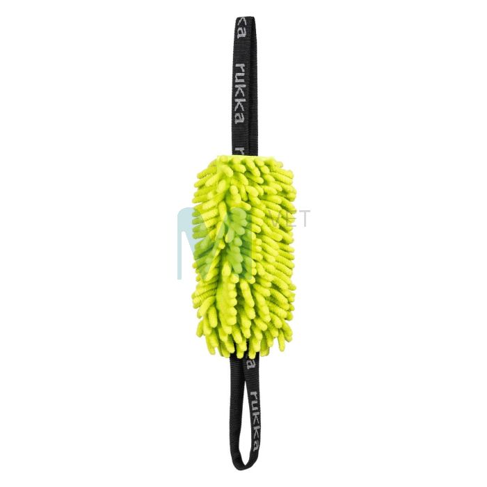 RUKKA KOERA TREENINGMÄNGUASI FLUFFY 2 KÄEPIDET 19X7CM ROHELI