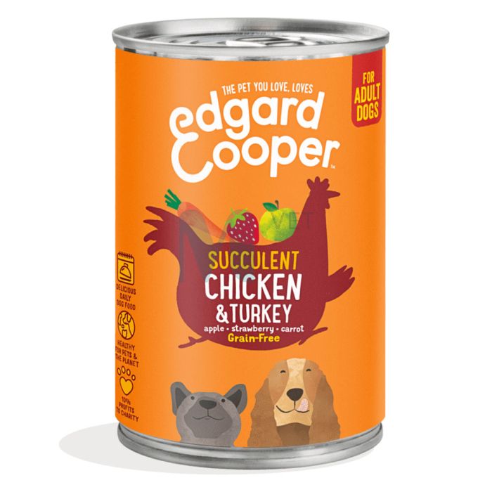 EDGARD COOPER KOERA KONSERV KANA/KALKUN 400G