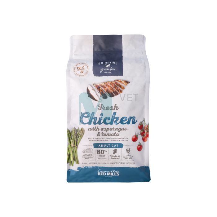 GO NATIVE KASSI TÄISSÖÖT KANA/SPARGEL/TOMAT 300G