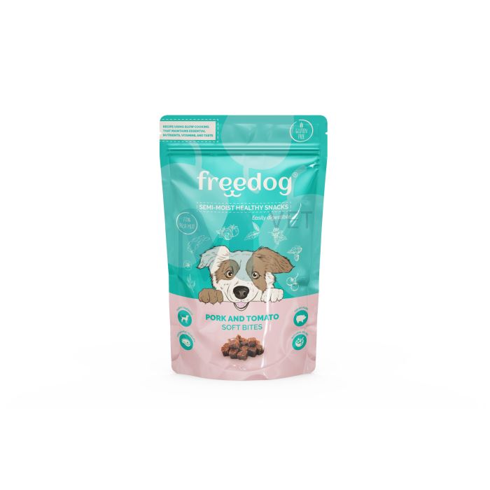 FREEDOG KOERA MAIUS SEMI-MOIST SIGA/TOMAT 100G