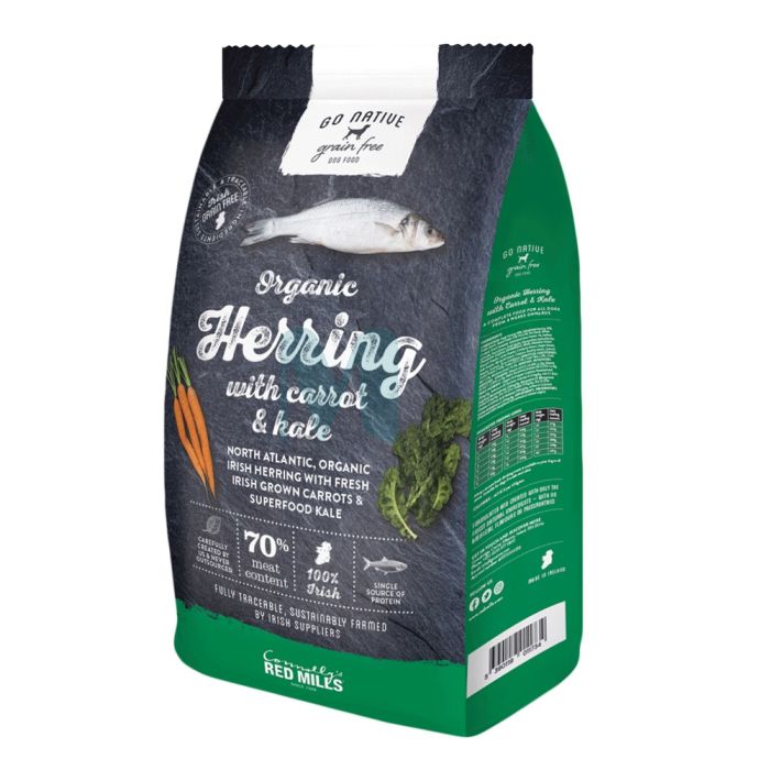 GO NATIVE KOERA TÄISSÖÖT HEERINGAS/PORGAND/LEHTKAPSAS 12KG #