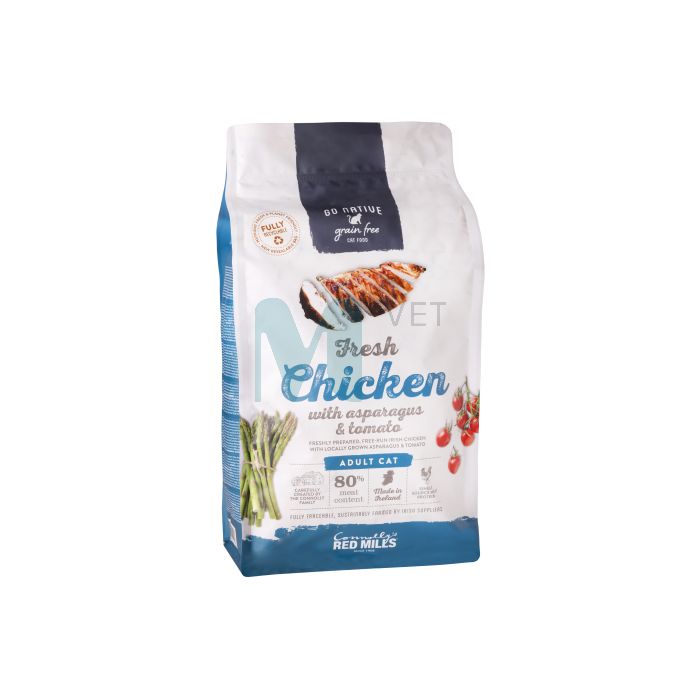 GO NATIVE KASSI TÄISSÖÖT KANA/SPARGEL/TOMAT 1,5KG